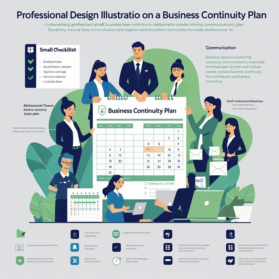 Business Continuity Plan (BCP) strategy for small businesses to ensure operations during disruptions